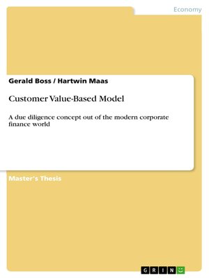 cover image of Customer Value-Based Model